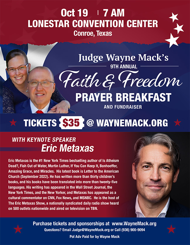 2023 Faith and Freedom Prayer Breakfast
